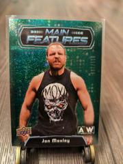 Jon Moxley [Green] Wrestling Cards 2022 Upper Deck AEW Main Features Prices