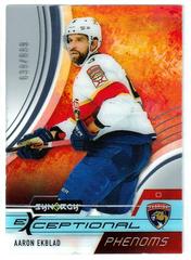 Aaron Ekblad Hockey Cards 2021 Upper Deck Synergy Exceptional Phenoms Prices