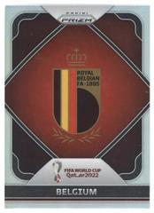 Belgium [Silver] #2 Soccer Cards 2022 Panini Prizm World Cup Team Badges Prices