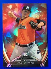 Jose Fernandez [Ruby] #85 Baseball Cards 2013 Bowman Platinum Prices