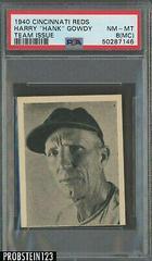 Harry 'Hank' Gowdy Baseball Cards 1940 Cincinnati Reds Team Issue Prices
