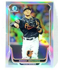 Manny Machado [Refractor] Baseball Cards 2014 Bowman Chrome Prices