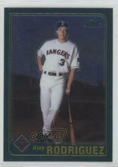 Alex Rodriguez #587 Baseball Cards 2001 Topps Chrome Prices
