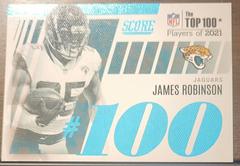 James Robinson #T100 Football Cards 2022 Panini Score Top 100 Prices