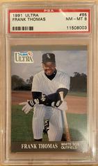 Frank Thomas Baseball Cards 1991 Ultra Update Prices