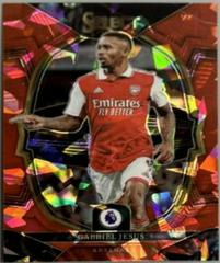 Gabriel Jesus [Red Ice] Soccer Cards 2022 Panini Select Premier League Prices