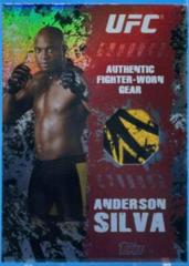 Anderson Silva Ufc Cards 2010 Topps UFC Main Event Fighter Relics Prices