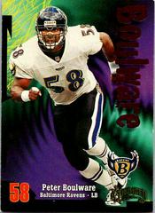 Peter Boulware Football Cards 1998 Skybox Thunder Prices