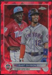Jazz Chisholm Jr. [Red] #6 Baseball Cards 2022 Topps Chrome Sapphire Prices