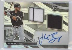 Jake Burger #RDJA-JB Baseball Cards 2022 Panini Chronicles Rookie Dual Jersey Autographs Prices