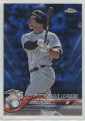 Aaron Judge #111 Baseball Cards 2018 Topps Chrome Sapphire Prices