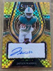 Jaylen Waddle [Gold] #RS-JWA Football Cards 2021 Panini Select Rookie Signatures Prices