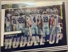 Dallas Cowboys [Gold] #HU-DAL Football Cards 2022 Panini Score Huddle Up Prices