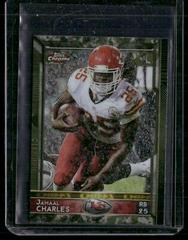 Jamaal Charles [Running Camo Refractor] #7 Football Cards 2015 Topps Chrome Prices