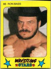 Ron Bass Wrestling Cards 1986 Monty Gum Wrestling Stars Prices