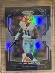 Micah Parsons [Silver] Football Cards 2021 Panini Chronicles Prizm Black Prices