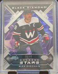 Alex Ovechkin [Purple] Hockey Cards 2022 Upper Deck Black Diamond Stars Prices