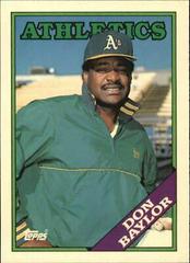Don Baylor #11T Baseball Cards 1988 Topps Traded Tiffany Prices