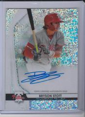 Bryson Stott [Speckle Refractor] #BS Baseball Cards 2020 Bowman Sterling Prospect Autographs Prices