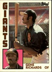 Gene Richards Baseball Cards 1984 Topps Traded Prices