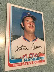 Steve Comer Baseball Cards 1982 Topps Prices