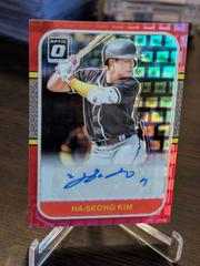 Ha Seong Kim [Pandora Red] #RS87-HK Baseball Cards 2021 Panini Donruss Optic Retro 1987 Signatures Prices