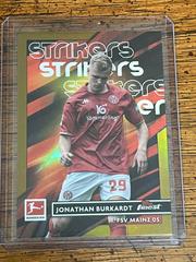 Jonathan Burkardt [Gold] Soccer Cards 2022 Topps Finest Bundesliga Strikers Prices