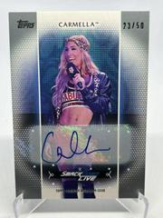 Carmella [Silver Autograph] Wrestling Cards 2017 Topps WWE Women's Division Prices