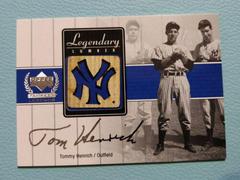 Tommy Henrich #TH-LL Baseball Cards 2000 Upper Deck Yankees Legends Legendary Lumber Prices