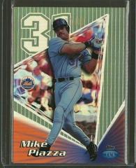 Mike Piazza #15B Baseball Cards 1999 Topps Tek Gold Prices