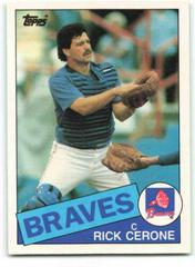 Rick Cerone #20T Baseball Cards 1985 Topps Traded Prices