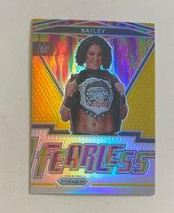 Bayley [Gold Prizm] Wrestling Cards 2022 Panini Prizm WWE Fearless Prices