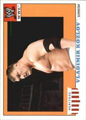Vladimir Kozlov Wrestling Cards 2008 Topps Heritage IV WWE Prices