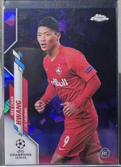 Hee chan Hwang [Purple Refractor] Soccer Cards 2019 Topps Chrome UEFA Champions League Prices