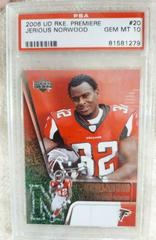 Jerious Norwood #20 Football Cards 2006 Upper Deck Rookie Premiere Prices