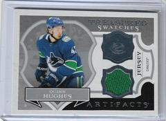 Quinn Hughes Hockey Cards 2022 Upper Deck Artifacts Treasured Swatches Prices