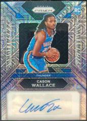 Cason Wallace [Mojo Prizm] #11 Basketball Cards 2023 Panini Prizm Sensational Signature Prices