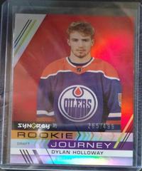 Dylan Holloway [Red] Hockey Cards 2022 Upper Deck Synergy Rookie Journey Draft Prices
