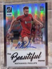 Nathaniel Phillips [Blue] #BA-NAT Soccer Cards 2022 Panini Donruss Beautiful Game Autographs Prices