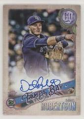 Daniel Robertson [Gum Back] Baseball Cards 2018 Topps Gypsy Queen Autographs Prices