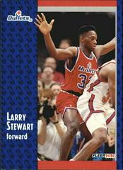 Larry Stewart #369 Basketball Cards 1991 Fleer Prices