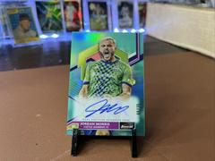 Jordan Morris [Aqua Refractor] #A-MO Soccer Cards 2023 Finest MLS Autograph Prices
