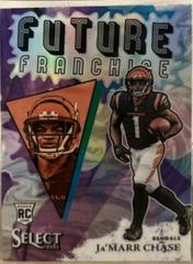 Ja'Marr Chase #FFR-5 Football Cards 2021 Panini Select Future Franchise Prices