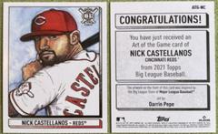 NICK CASTELLANOS #ATG-NC Baseball Cards 2021 Topps Big League Art of the Game Prices