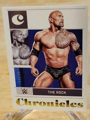The Rock [Gold] #83 Wrestling Cards 2022 Panini Chronicles WWE Prices
