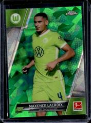 Maxence Lacroix [Green] Soccer Cards 2021 Topps Chrome Bundesliga Sapphire Prices