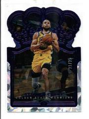 Stephen Curry [Crystal Purple] #70 Basketball Cards 2021 Panini Crown Royale Prices