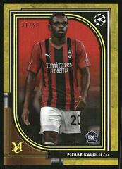 Pierre Kalulu [Gold] #50 Soccer Cards 2021 Topps Museum Collection UEFA Champions League Prices