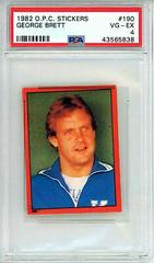 George Brett Baseball Cards 1982 O Pee Chee Stickers Prices