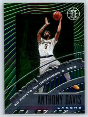 Anthony Davis [Emerald] #23 Basketball Cards 2019 Panini Illusions Season Highlights Prices